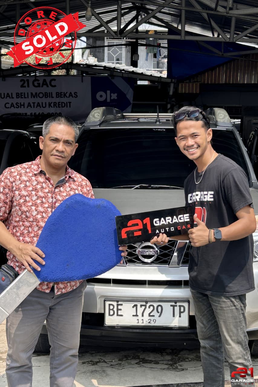 Serah terima mobil di 21 Garage